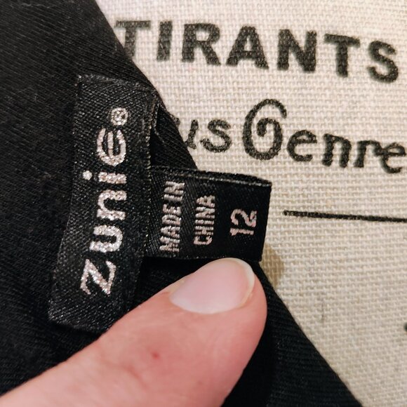 Zunie Girls Sequin Skater Dress, Size 12, Used - Picture 5 of 5